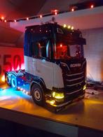 Tamiya Scania 770, Hobby en Vrije tijd, Ophalen of Verzenden, Zo goed als nieuw