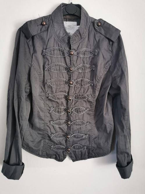 H&M jasje mt. 40, Kleding | Dames, Jasjes, Kostuums en Pakken, Nieuw, Jasje, Maat 38/40 (M), Grijs, Verzenden