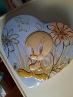 hartvormig Tweety blikje, Thank you! gebruikt, Ophalen of Verzenden, Gebruikt