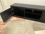 Jaxx black TV dressoir 180cm Livingfurn zwart, Ophalen, Met deur(en), 150 tot 200 cm, Zo goed als nieuw