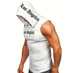 Los Angeles Hoodie Tank, maat L, nieuw, Ophalen of Verzenden, Nieuw, Maat 52/54 (L), Wit