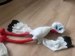 Ooievaar Versiering Geboorte, Kinderen en Baby's, Speelgoed | Knuffels en Pluche, Ophalen of Verzenden, Zo goed als nieuw, Overige typen