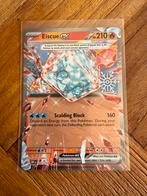 Pokémonkaart SV OBF Eiscue EX 42/197, Ophalen of Verzenden, Zo goed als nieuw, Losse kaart