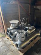 Metaloterm 180 kachelpijp, Ophalen, Gebruikt, Hout, Houtkachel