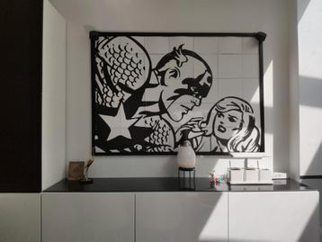 Ikea Besta bovenblad glas zwart 180x40cm zgan - afbeelding 4