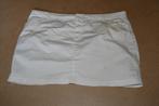 Zeer kort wit minirokje - Liberty island - 48, Kleding | Dames, Rokken, Wit, Maat 46/48 (XL) of groter, Zo goed als nieuw, Boven de knie