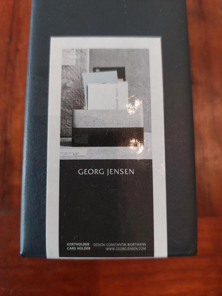 Georg Jensen visitekaarthouder cube, Huis en Inrichting, Woonaccessoires | Overige, Nieuw, Ophalen of Verzenden