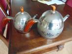 Turkse theepot met waterketel, Ophalen of Verzenden, Zo goed als nieuw, Overige materialen, Pot, Bus of Blik
