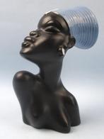 l'Ancora keramiek beeld Afrikaanse dame jaren '50, Antiek en Kunst, Antiek | Keramiek en Aardewerk, Ophalen of Verzenden