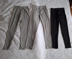 Legging 2x grijs, 1x zwart maat 164 - 170, Ophalen of Verzenden, Meisje, Broek