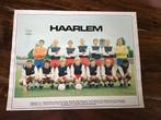 Voetbal poster Haarlem 1970-1971, Verzamelen, Sportartikelen en Voetbal, Ophalen of Verzenden, Zo goed als nieuw, Ajax, Poster, Plaatje of Sticker