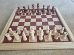 Luxe speldoos met schaken, backgammon en domino, Ophalen of Verzenden, Gebruikt