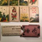 Antieke Lenormand tarotkaarten, Stralsund, Ophalen of Verzenden, Gebruikt, Speelkaart(en)