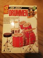 Leer jezelf drummen, drum methode/Peter Gelling  (cd/dvd), Drums of Percussie, Les of Cursus, Ophalen of Verzenden, Zo goed als nieuw