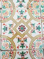Kleurrijke antieke wandtegels (Onda begin 1900) 20x20cm, Ophalen