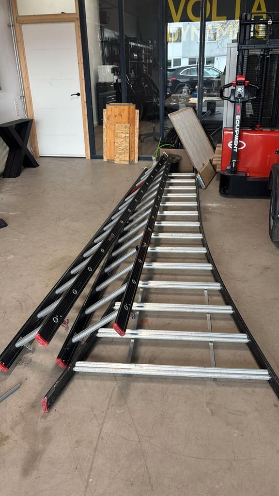 Altrex Ladder 3-delig, 14 sporten, Doe-het-zelf en Verbouw, Ladders en Trappen, Ophalen