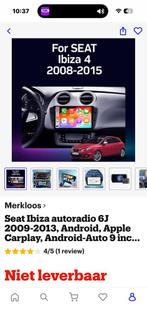 Seat Ibiza Auto radio 2009-2013, Auto diversen, Autoradio's, Ophalen of Verzenden, Nieuw