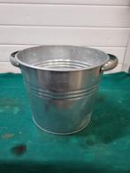 bucket emmer zink met handgrepen, Ophalen of Verzenden, 'T Olde Gre-j, Info@toldegrej.nl, Endepoelstraat 20f Didam