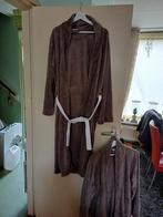 Badjas van Leeff. 100% polyester. 1 maat.60 cm breed. 120 la, Ophalen of Verzenden, Gebruikt, Grijs, Overige typen