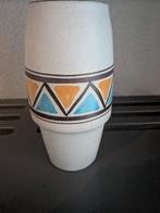 Retro aardewerk beker vaas, Ophalen of Verzenden, Huis en Inrichting