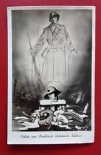 oude fotokaart "Hulde aan Neerlands Onbekende Soldaat", Verzamelen, Ophalen of Verzenden, 1940 tot 1960, Ongelopen, Politiek en Historie
