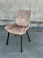 6 Taupe Eetkamerstoelen - €59 p/st, Bruin, Nieuw, Ophalen of Verzenden, Metaal