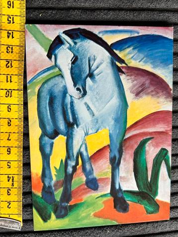 338. Kunstkaart Franz Marc beschikbaar voor biedingen