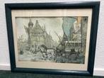 Anton Pieck schilderij, 3d print stadhuis Kampen, Ophalen of Verzenden