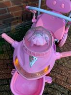 Driewieler met duwstang en zonnekap + geluid en licht, Ophalen, Zo goed als nieuw, Duwstang