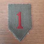Big Red One / embleem, Ophalen of Verzenden, Landmacht, Nederland, Embleem of Badge