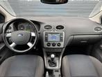 Ford Focus 2.0-16V Futura DAK|CRUISE|AIRCO|XENON|EL.RAMEN|LM, Auto's, Ford, Stof, Gebruikt, Blauw, 1207 kg