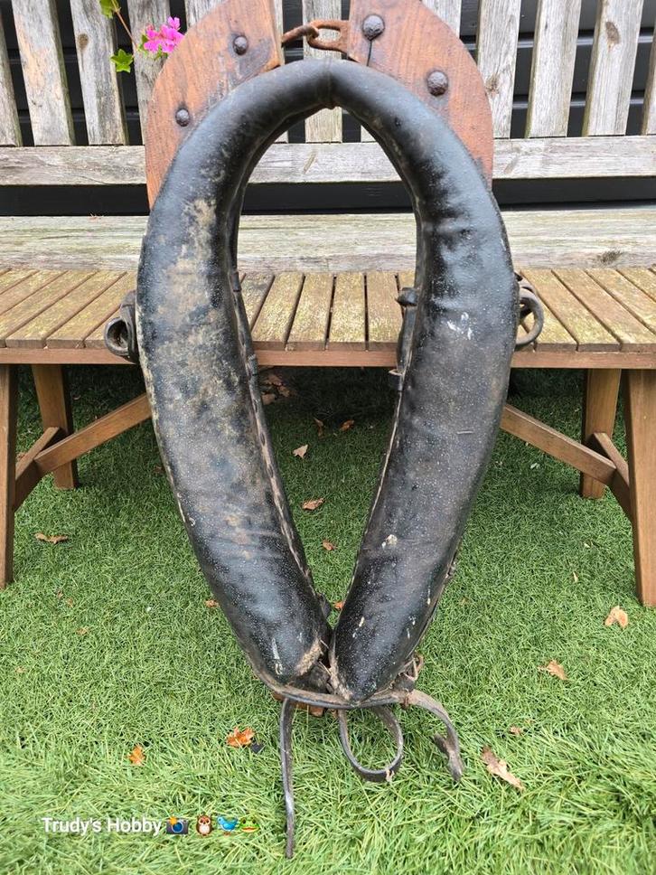 Antiek Paardentuig Halsjuk, Antiek en Kunst, Antiek | Gereedschap en Instrumenten, Ophalen of Verzenden