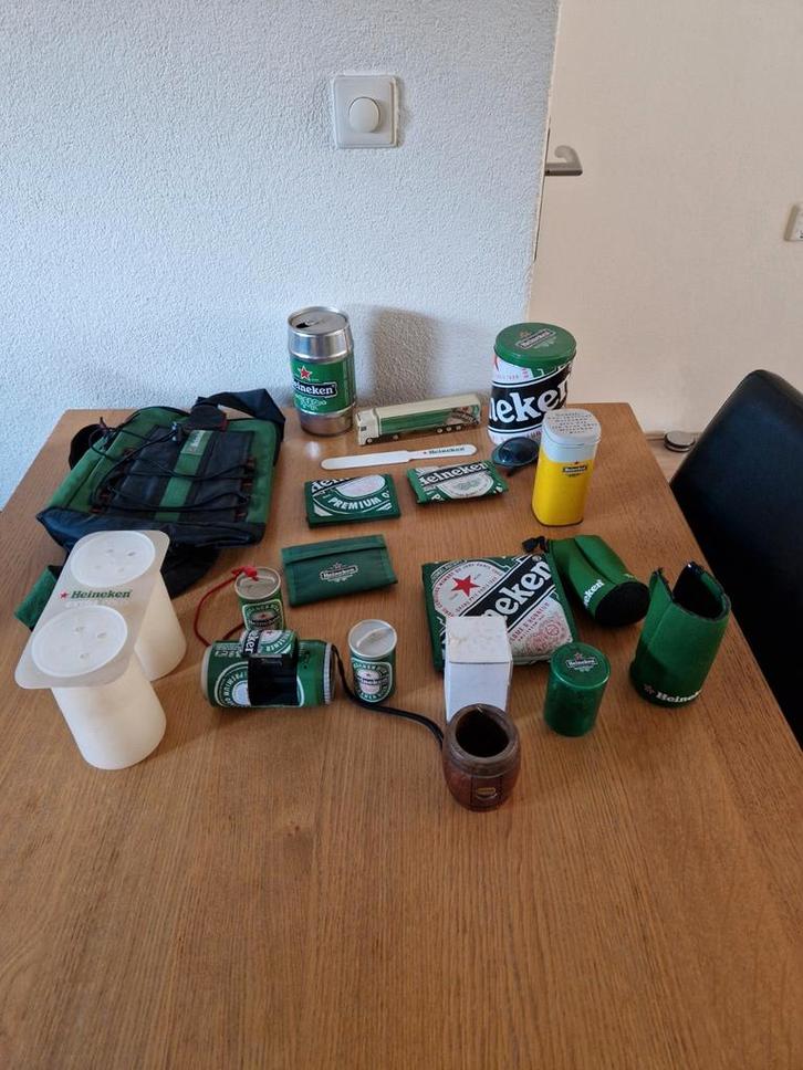 Heineken verzameling, Verzamelen, Biermerken, Heineken, Ophalen