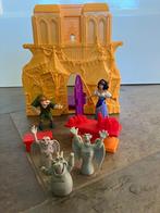 Vtg 1990 Disney Compleet Klokken Luider Notre Dame speelset, Ophalen of Verzenden, Overige figuren, Zo goed als nieuw, Beeldje of Figuurtje