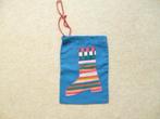 NIEUWE handmade schoenenzak met aantrekkoord, Ophalen of Verzenden, Nieuw, Blauw, Overige typen