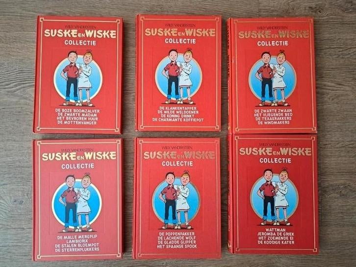 18x Suske en Wiske Lekturama, Meerdere stripboeken, Ophalen, Gelezen, Willy Vandersteen