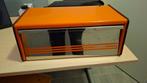 Vintage/Retro Brabantia Broodtrommel Oranje/chroom, Ophalen, Huis en Inrichting