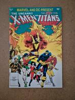 The Uncanny X-Men & The New Teen Titans 1982 NM-, Eén comic, Amerika, DC comics Marvel Comics, Ophalen of Verzenden