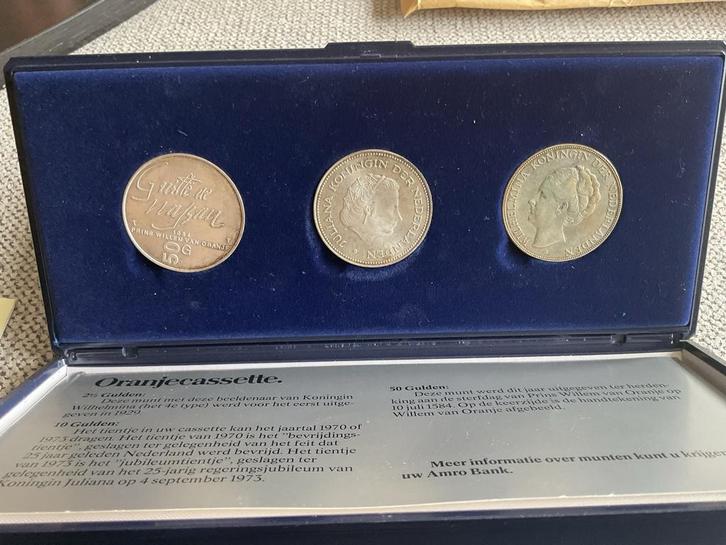 Oranjecassette Koningin Juliana 1970-1973, Postzegels en Munten, Munten | Nederland, Setje, Overige waardes, Koningin Juliana