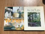 Twee VT wonen boeken: Persoonlijk wonen & In de tuin, Ophalen of Verzenden, Zo goed als nieuw, VT Wonen, Interieur en Design