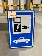 Elektrisch laden verkeersbord 300x450mm - Maximale reflectie, Ophalen of Verzenden