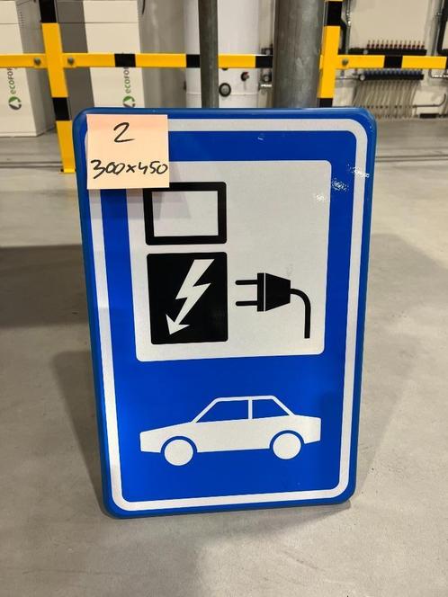 Elektrisch laden verkeersbord 300x450mm - Maximale reflectie, Auto diversen, Overige Auto diversen, Ophalen of Verzenden