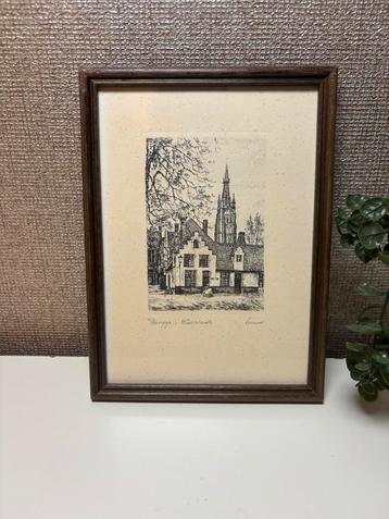 Herman Schroer - Ets Begijnhof Brugge beschikbaar voor biedingen