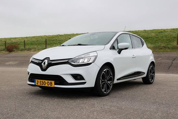 Renault Clio TCe 120pk EDC S&S 2018 Automaat Parelmoer wit, Auto's, Renault, Particulier, Clio, ABS, Adaptieve lichten, Airbags