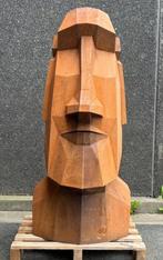 Moai sculptuur van Cortenstaal One of One Uniek stuk, Antiek en Kunst, Ophalen