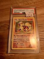 Blaine's arcanine 1/132 PSA 2 GOOD CONDITION € 65,00, Verzenden, Zo goed als nieuw, Losse kaart