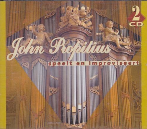 JOHN PROPITIUS speelt en improviseert – DUBBEL CD, Cd's en Dvd's, Cd's | Klassiek, Gebruikt, Overige typen, Ophalen of Verzenden
