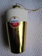 039 - Amstel Bier kerstbal - Bierglas vaasje ornament, Diversen, Ophalen, Zo goed als nieuw