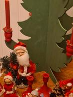 Antieke en vintage kerst, tomte, kerstman, engeltjes, kerst., Diversen, Kerst, Ophalen of Verzenden, Gebruikt
