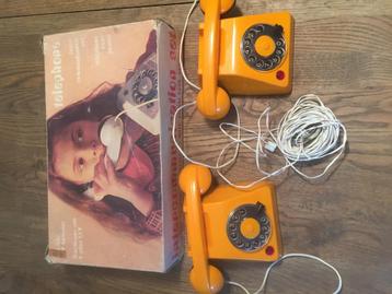 Vintage Mehanotehnika intercom speelgoed telefoons  beschikbaar voor biedingen
